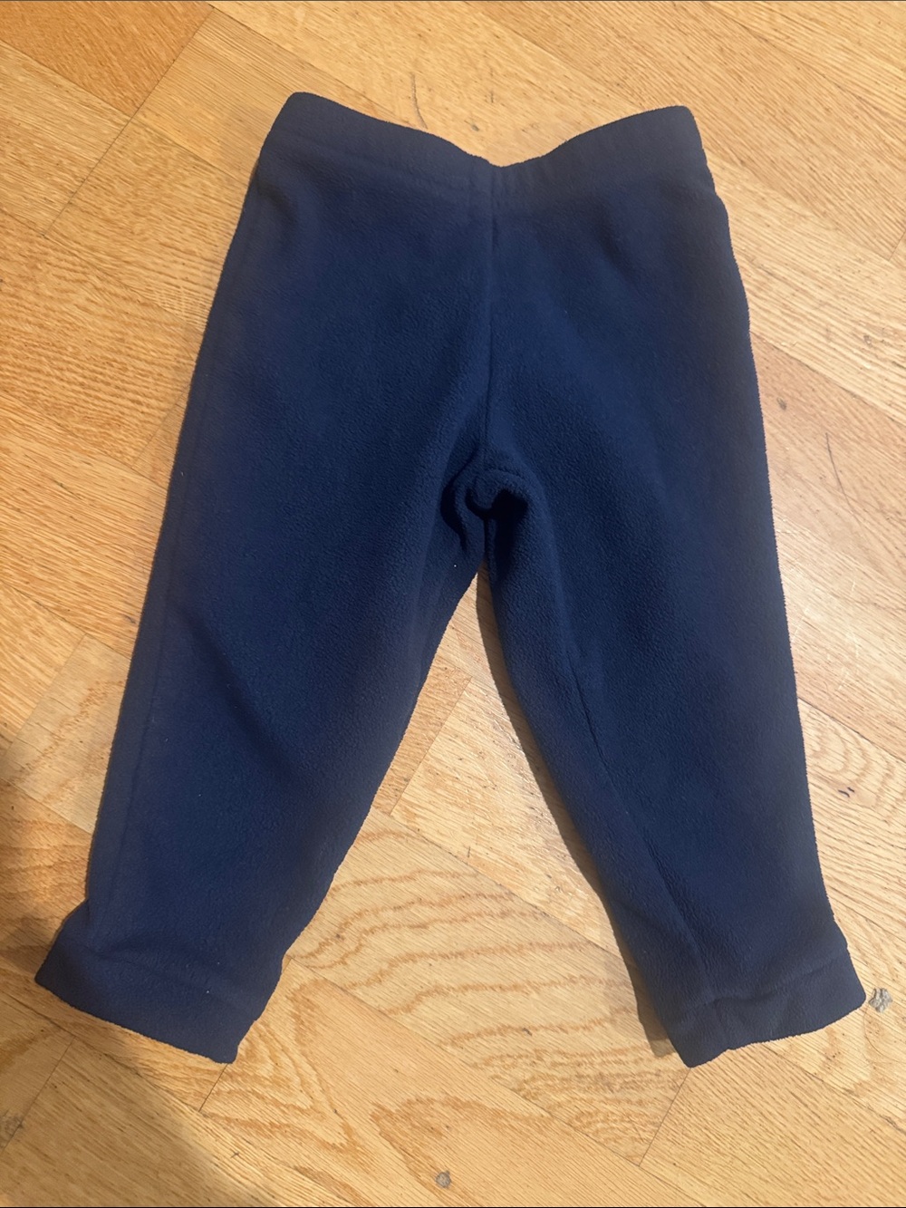 Patagonia super warm fleece pant base layer toddler navy 12-18 months